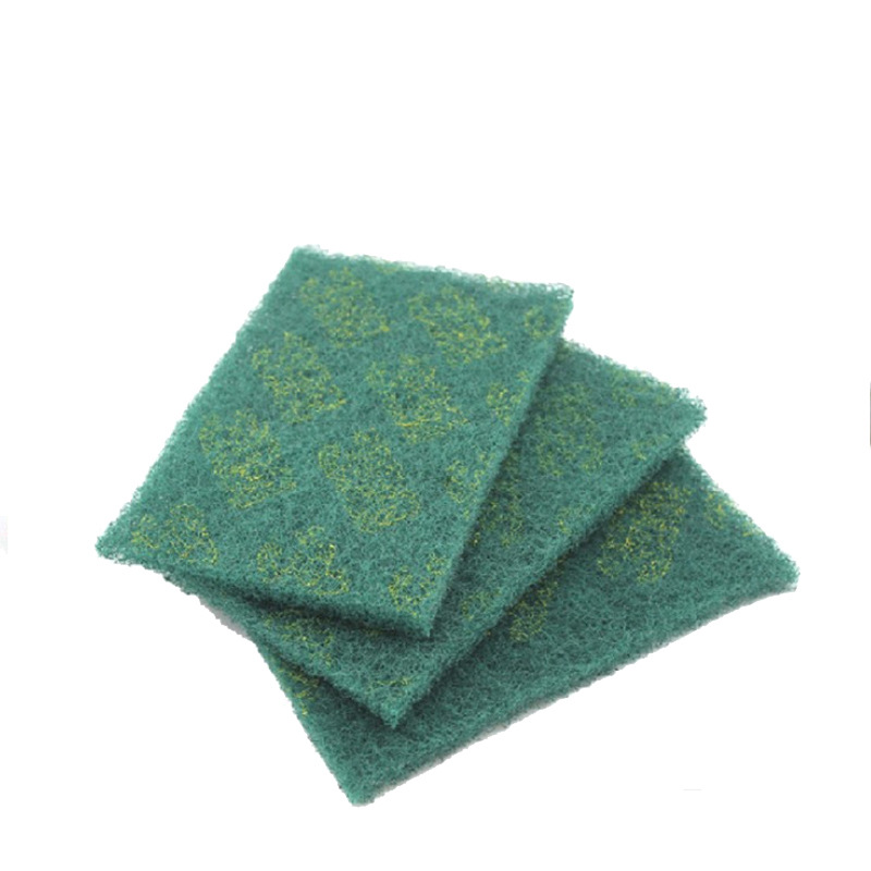 工业百洁布 8698绿色百洁布 不锈钢拉丝尼龙片 菜瓜布金属除锈