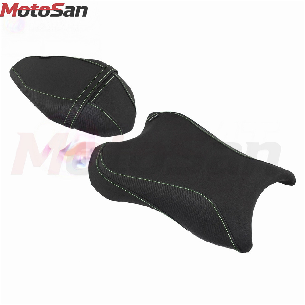 Suitable for Kawasaki ZX-10R ZX10RR 21-25, modified motorcycle with elevated front seat cushion and rear seat cover
