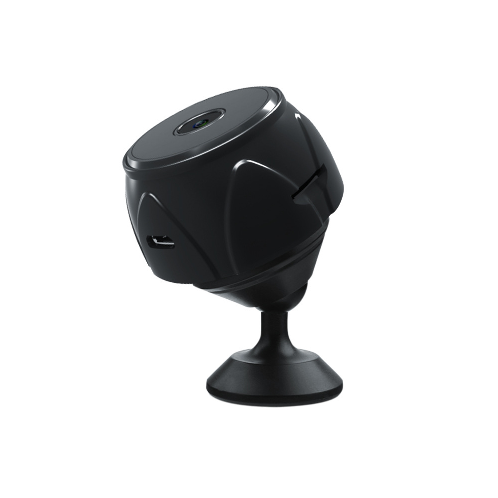 眼迷  WD8S莲花摄像机APP无线WiFi远程摄像头DV夜视插卡运动相机