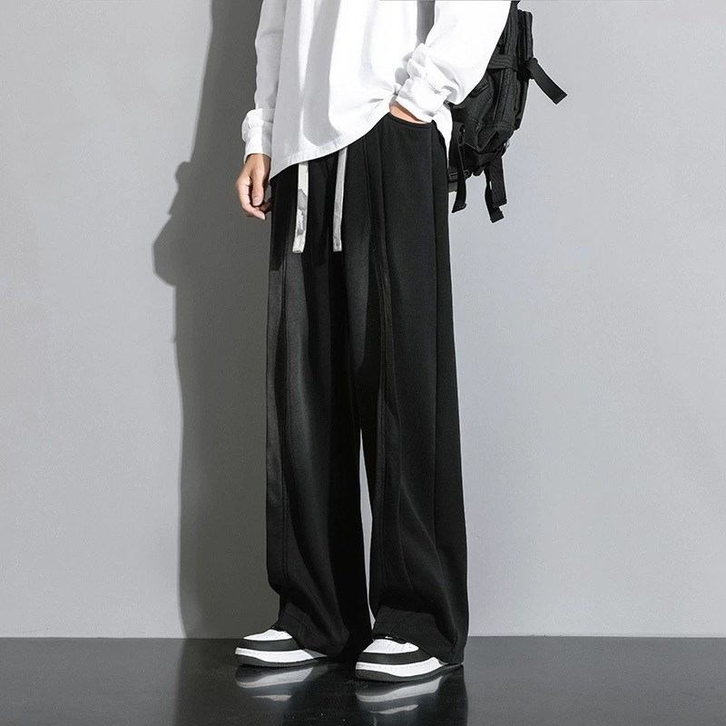 Летние новые корейские спортивные повседневные брюки мужские брюки сплошной цвет
