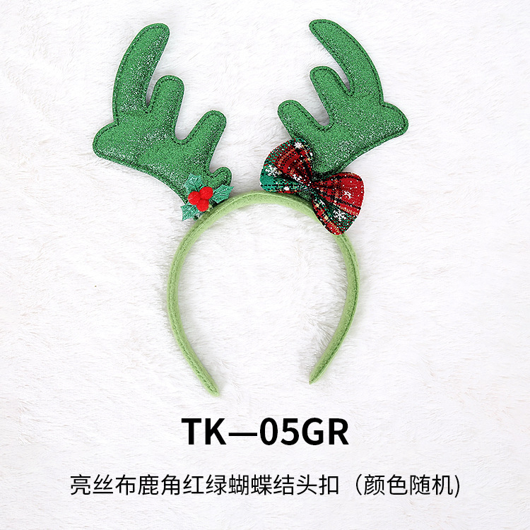 Diademas Navideñas Sencillas, Diademas con Astas de Reno, Accesorios para Fiestas, Regalos para Niños, Suministros, Diademas al por Mayor image 43
