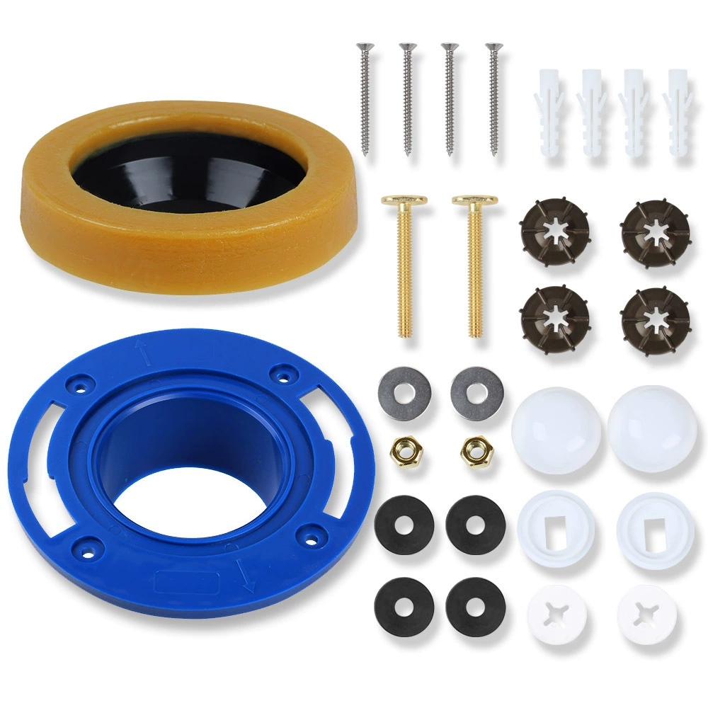 Фланцевая пластина для унитаза фиксированный винт установка унитаза восковое кольцо масло уплотнительное кольцо Стопорная ножка винт декоративная крышка