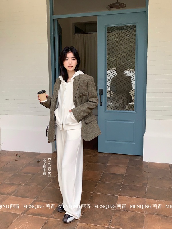菛青糯米衣 lulu同款拉链开衫短款修身瑜伽服外套女|undefined