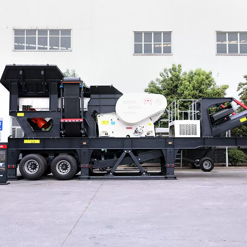 红星机器移动破碎站移动碎石机品牌哪个好移动破碎机哪家好