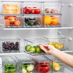 冷蔵庫保存容器 二層水切りバスケット 食品グレード専用透明保存容器 フルーツ収納整理ツール