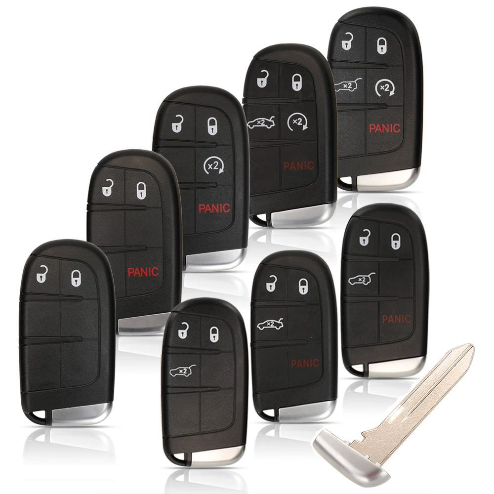 Подходит для нового корпуса дистанционного ключа смарт-карты Dodge Coolway JEEP Grand Cherokee Chrysler