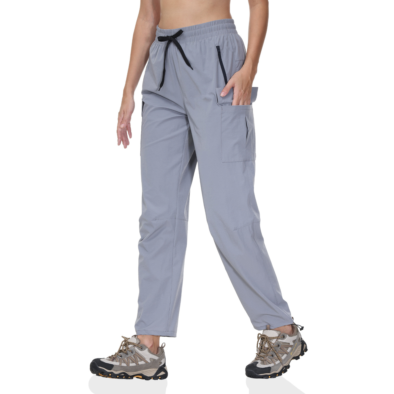 Cross border Europe and America New products lady Easy outdoors Woven Thin section Mountaineering trousers leisure time motion on foot trousers