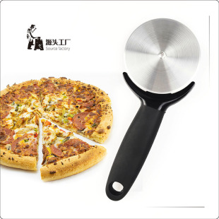Pizzacutterwheel In-Stock Stainless Steel Pizza Cutter Wheel Knife with Cover Rolling Knife Vintage Pizza Wheel Knife