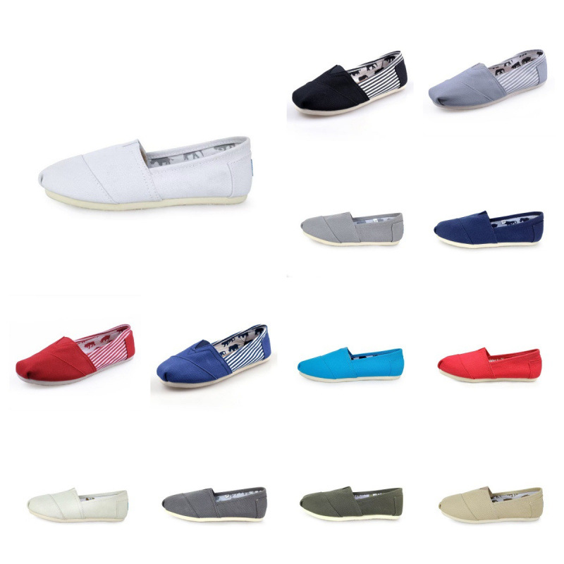 Fábrica directa de zapatos de lona europeos y estadounidenses de color sólido zapatos Thomas zapatos de tela de comercio exterior zapatos Mary zapatos casuales zapatos image 1