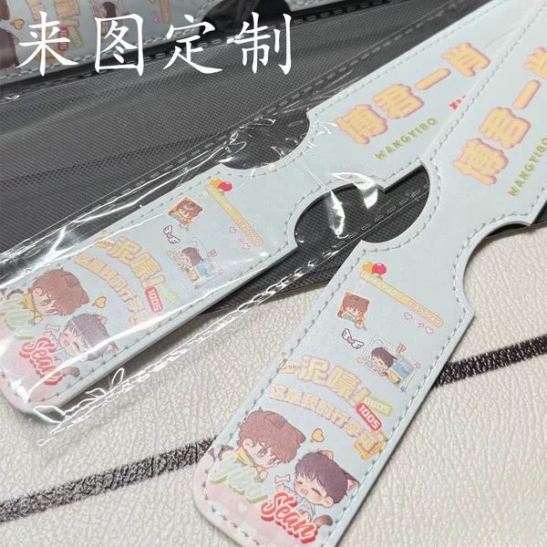 Custom-printed leather luggage tags, travel suitcase tags, personalized DIY design, celebrity support logo tags, pendant accessories