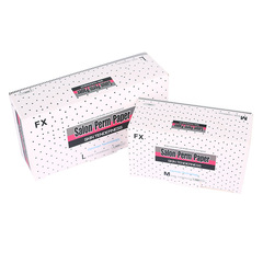 Single-use box hair curling paper ultra-thin round hole hair curling rod paper, Aveda hot and cold waving solution curling paper, wood pulp