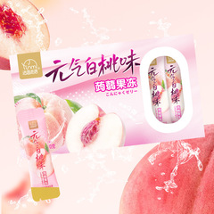 Fashimi Jelly Mango White Peach Flavor Juice Jelly Pudding Sucking Snack Wholesale 360g