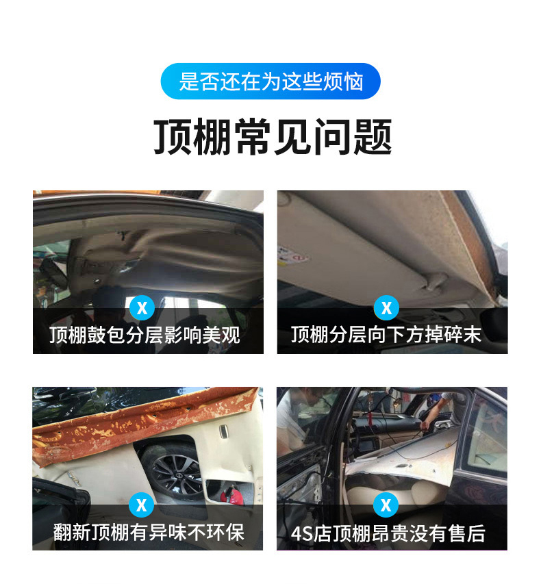 Suitable for Volkswagen's New and Old Lavida Golf Sagitar Octavia Lavida Car Lining Zhijun Bora Car Ceiling Cloth
