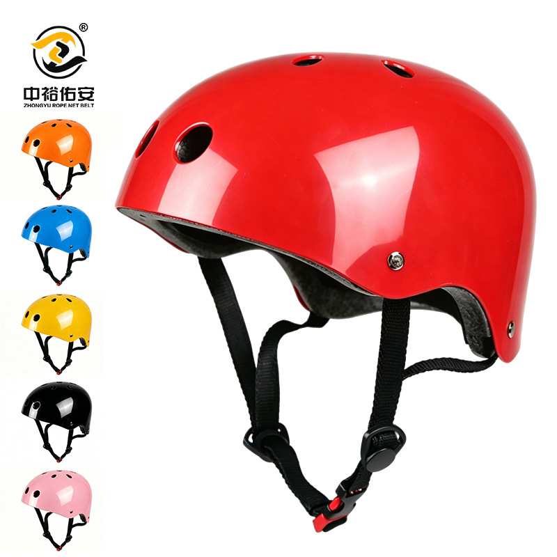 Outdoor mountaineering adult helmet rescue rock climbing rappelling adventure canyoning safety helmet rafting equipment helmet