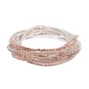 5 Champagne drilling bracelet (silver plating)