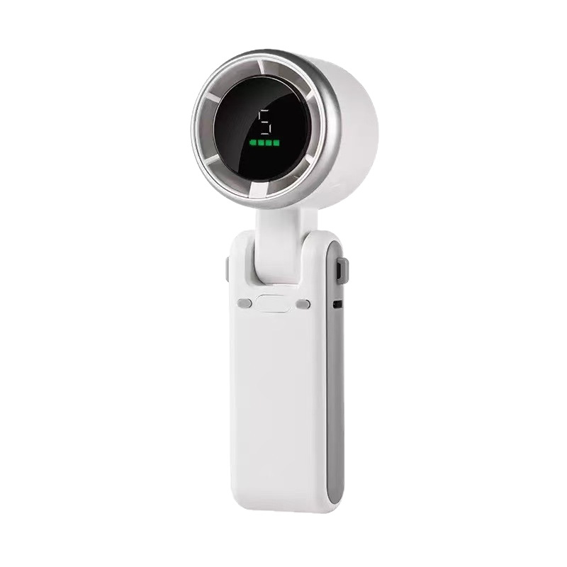Gran venta en el sudeste asiático N607 ventilador de violencia de alta velocidad con pantalla digital de carga USB mini ventilador de mano