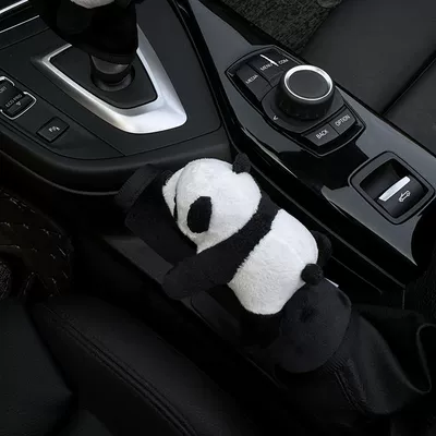 Strawberry Bear Doll Car Car Gear | Sürətlər qutusu və əl tormozu başlıqları