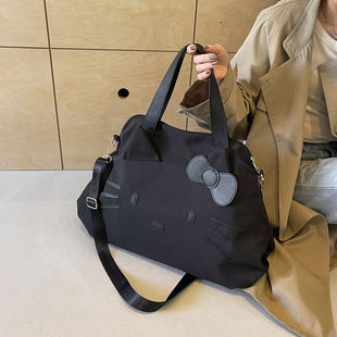 Large Capacity Short-distance Travel Bag KT Travel Luggage Casual Tote Bag Shoulder Bag Sleeve Trolley Handbag
