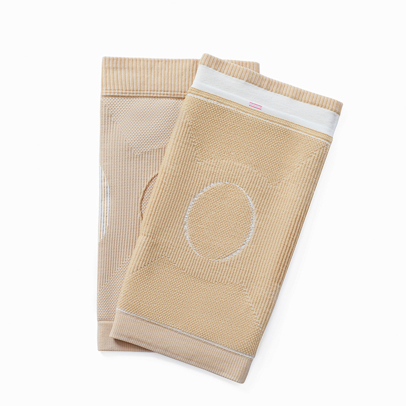 Japón Mei 'an madera de terciopelo caliente rodilla de látex antideslizante piernas frías de mediana edad otoño invierno frío