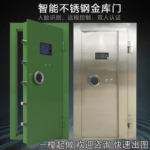 金库门不锈钢防盗门银行保险库弹药库门金店门定制保险柜-阿里巴巴