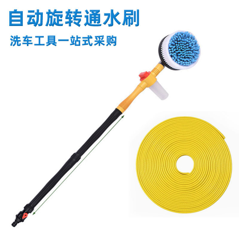 Car Washing Water Brush Chenille Automatic Rotating Car Washing Mop Household Portable Long Handle Telescopic Car Washing Brush Car Washing Water Brush Chenille Automatic Rotating Car Washing Mop Household Portable Long Handle Telescopic Car Washing Brush