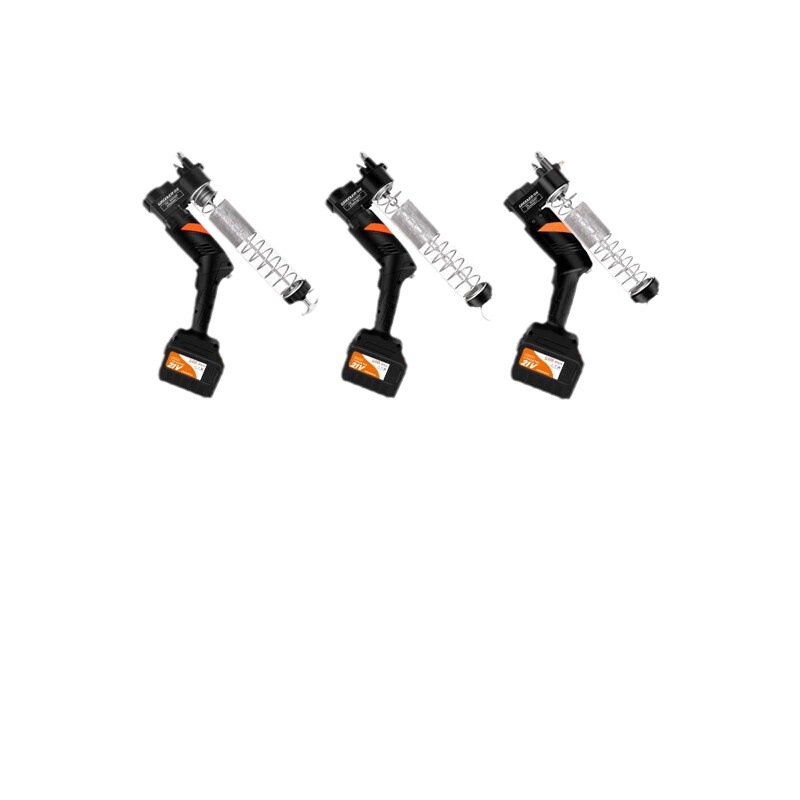 Green Forest pistola de grasa eléctrica alta presión nueva mantequilla máquina excavadora dedicada 24V batería litio automática Caterpillar boquilla image 6