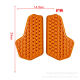 Motorcycle Riding Suit PU Built-in Protectors Removable Shock Absorbing Slow Rebound Shoulder Pads Elbow Pads Knee Pads Back Pads CE Certification