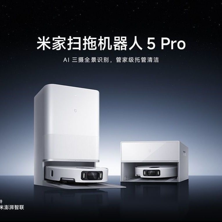 Suitable for Xiaomi's Sweeping Robot 5 Pro Ai Intelligent Interaction, Dual Robotic Arms with Strong Suction for Sweeping and Mopping