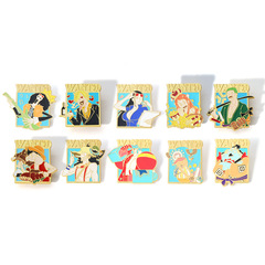 Animation fan Straw Hat Clan One Piece compilation order Luffy Sanji Zoro Nami metal badge 10 styles