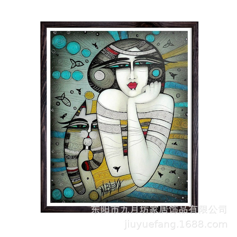 5D алмазная картина (diamond painting) 30×40 см, подсолнух/тигр/пейзаж, полный набор DIY