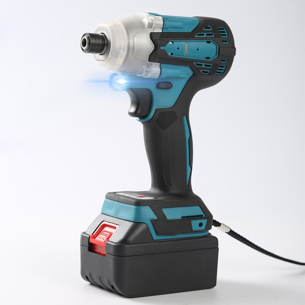 厂家批发充电锂电无刷扳手充电起子机电动螺丝刀风炮冲击扳手