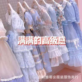 女宝冰雪公主裙童装杂款儿童连衣裙子夏批发品牌折扣日韩风新款