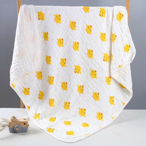 Gauze baby bath towel pure cotton summer six-layer Pumi baby wrap children's blanket newborn blanket