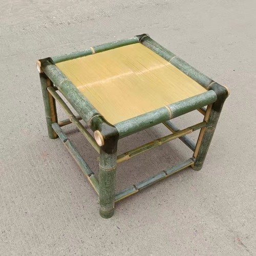 Wholesale bamboo products furniture Zen bamboo dining table tea table new Chinese square tea house bamboo coffee table bamboo table old-fashioned