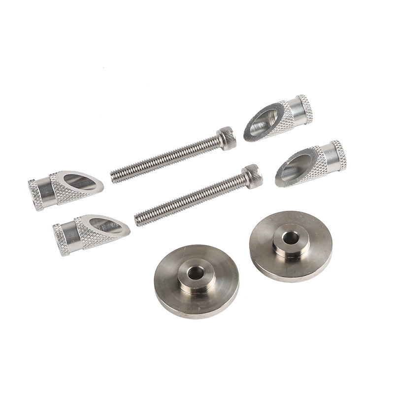 Off-Road Motorcycle Stainless Steel Handlebar End Caps Anti-Fall Protection Suitable for Ktm Husqvarna Hengjian Kewei Kaixi