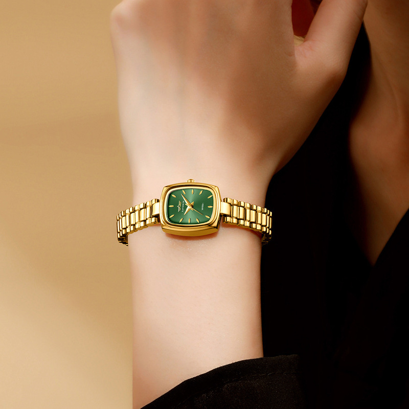 Lanmsom Genuine Watch, Retro Small Gold Watch, Women's Watch, Light Luxury Niche Style, Small Dial Women's Watch Lanmsom Genuine Watch, Retro Small Gold Watch, Women's Watch, Light Luxury Niche Style, Small Dial Women's Watch