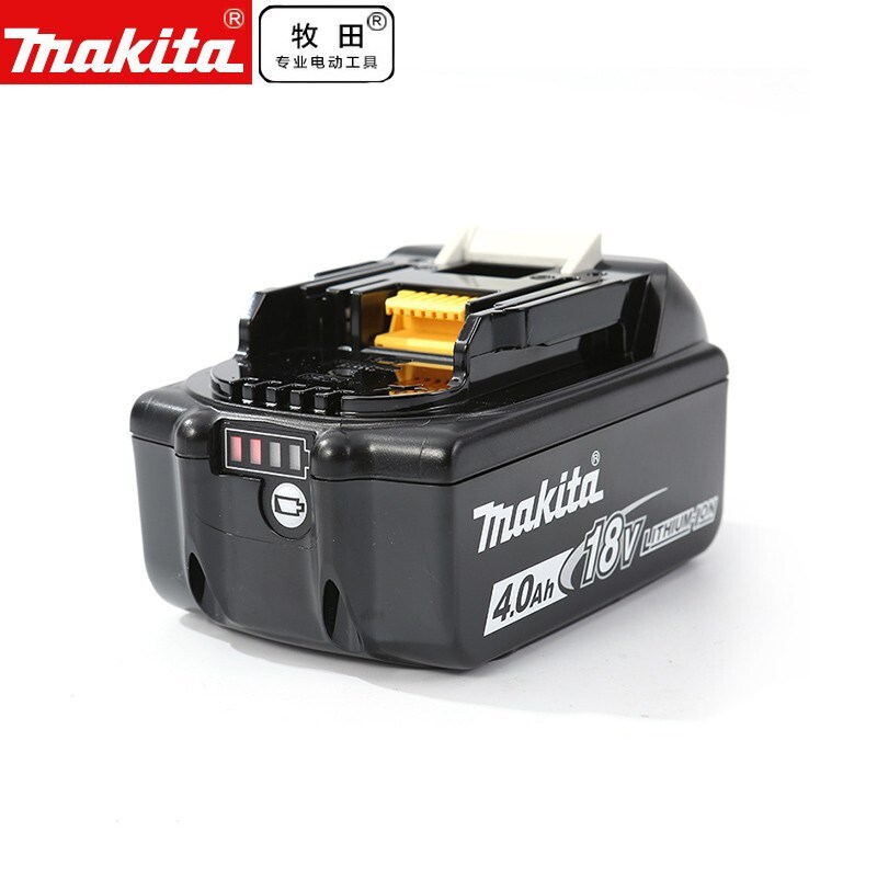 Makita牧田18V电池4.0ah锂电池BL1840B带电量显示