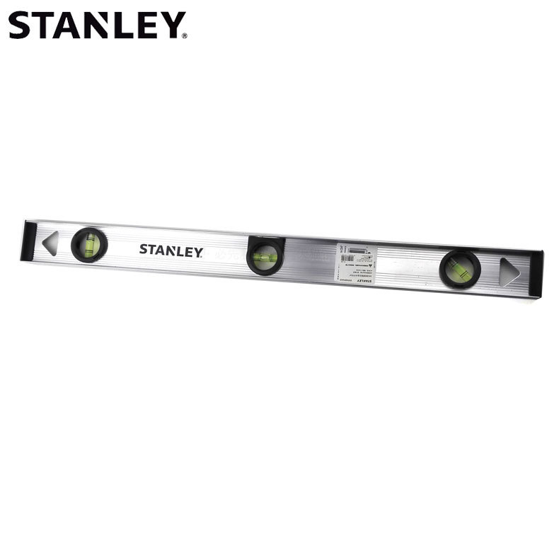 史丹利3水泡水平仪铝合金水平尺36寸装修测量靠尺STHT42075-8-23