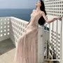 海边新品包臀鱼尾连衣裙
