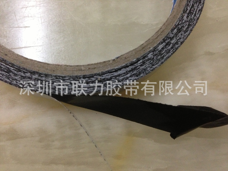 联力9MM宽*长10米 手机黑色双面胶纸 强力超薄型超强力黑色双面胶