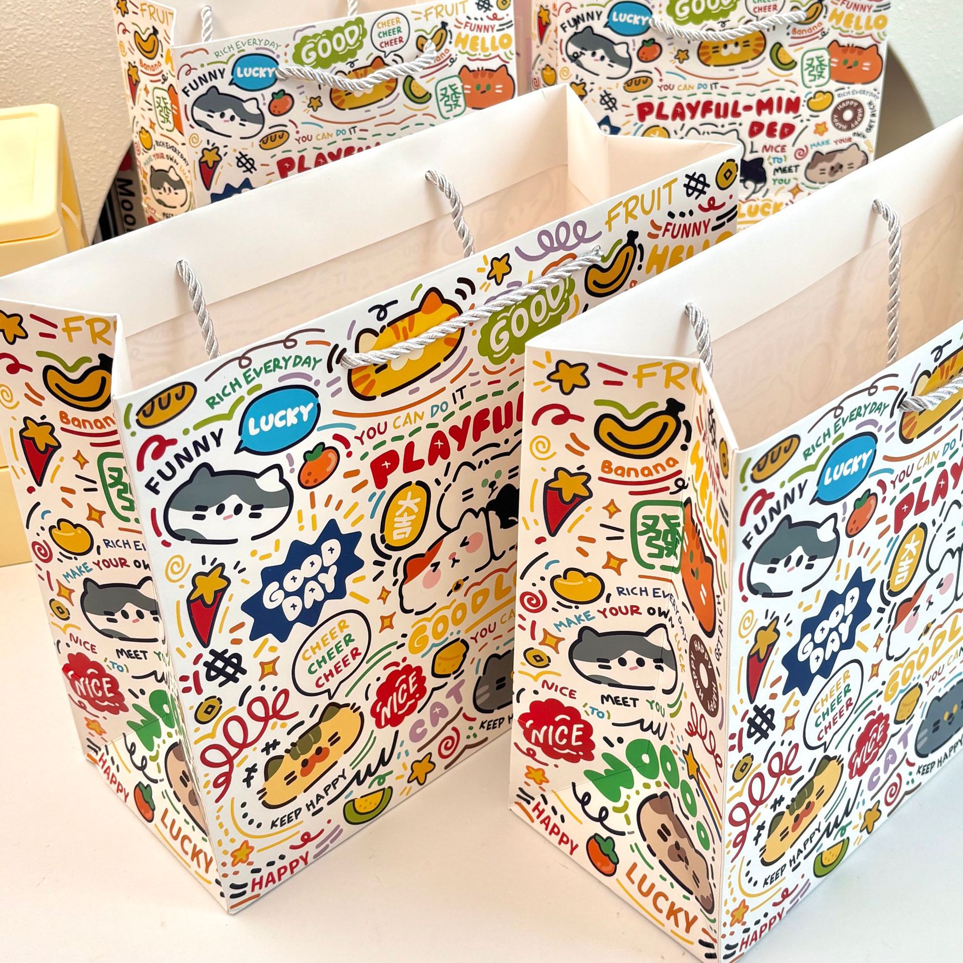 Genuine high quality capacious pack, linen bag, storage bag, Birthday gift, increased thickness 4