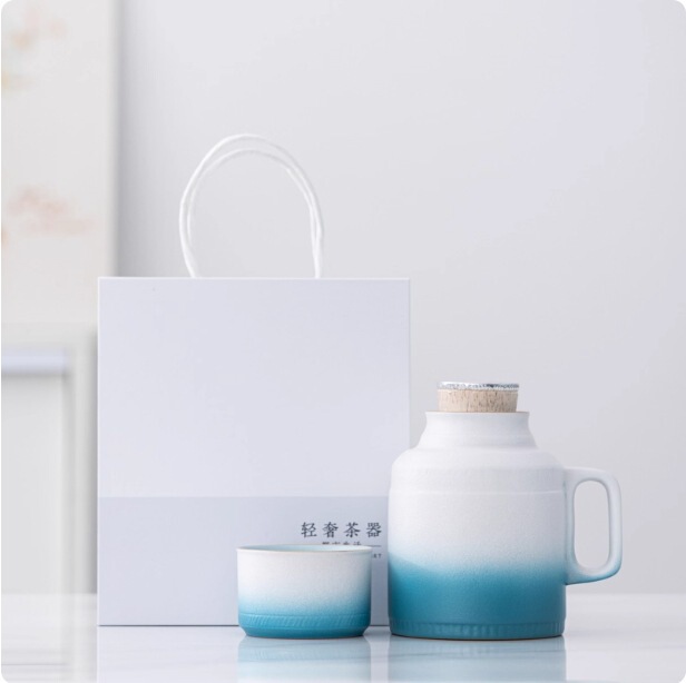 带茶漏小暖壶杯子马克杯带盖中式陶瓷水杯瓶泡茶办公杯子便携|undefined