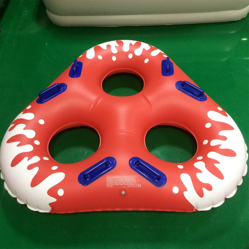 Источник Завод производит три человека надувной кожаный плот спот три человека интерактивные развлечения надувной плавательный круг буксир