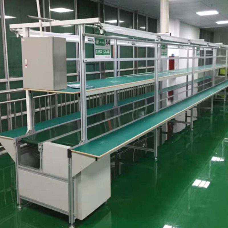 流水线工作台车间打包装配台生产线操作台铝合金型材检验桌防静电