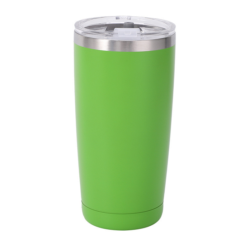 Ventas transfronterizas calientes 304 taza de aislamiento térmico de acero inoxidable de doble vacío de 20oz taza de aislamiento térmico portátil de automóviles de hielo