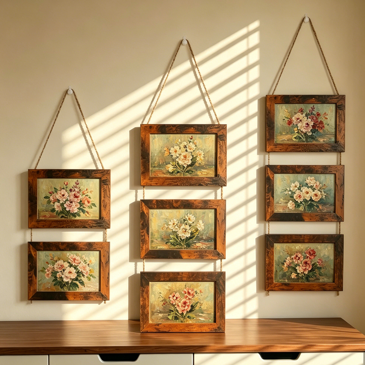 wall retro photo frame