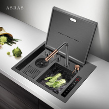 ���_˹����ˮ�۹�����ϴ�C�{�׺�ɫ�Ѝu��̨ϴ����304�[��ϴ����