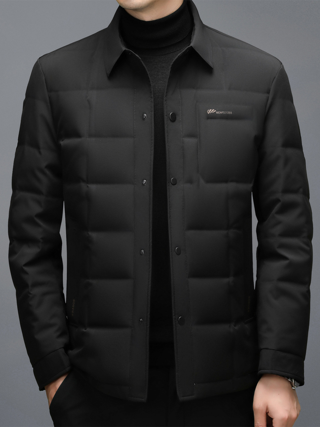 Winter warm down jacket for leisure