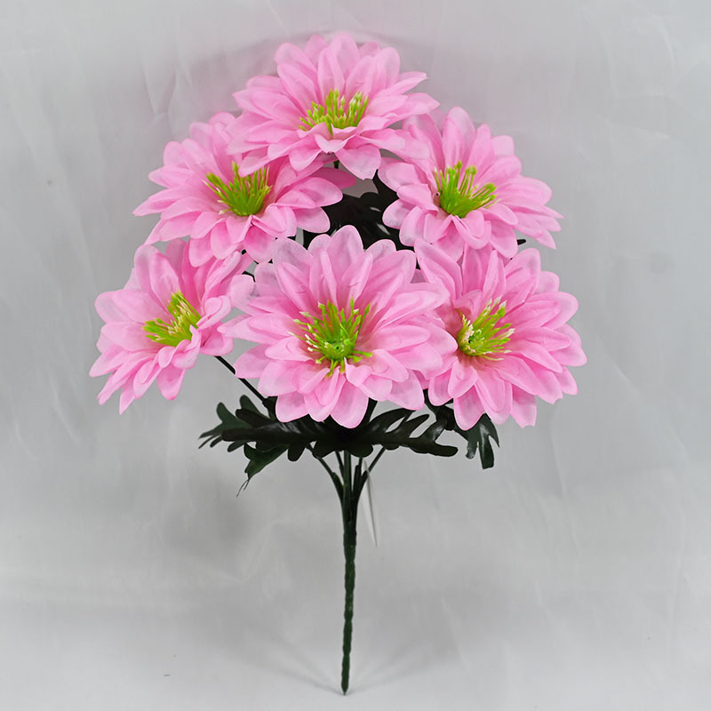 Flores de simulación de 6 peonía de ángulo agudo flor de decoración de suelo flor de decoración de flores