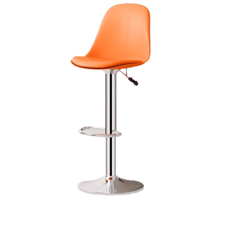 Barra de bar silla elevadora taburete de pie alto, lujo ligero, sensación de alta gama, silla de bar, caja registradora, silla trasera, silla giratoria comercial, taburete de bar image 5